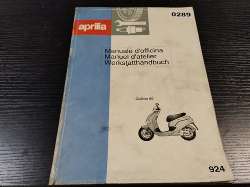 0289 werkstatthandbuch aprilia - 0289,