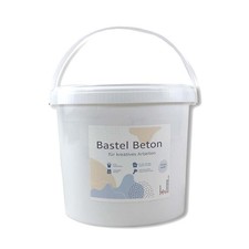 Kreativ Bastelbeton WEISS - Gießbeton 5 kg für Deko Objekte TOP (5,99 EUR/kg)
