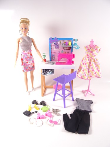 Barbie spielset mode - spielset, mode-designer