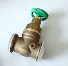 ROSSWEINER Rotguss-Kolbenventil DN50 - AG 2 3/8" - Baulänge 120 mm DVGW