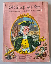 Münchhausen nacherzählt von Erich Kästner. Walter Trier Ueberreuter Verlag 1961