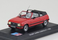 Talbot Samba Cabrio 1983 rot