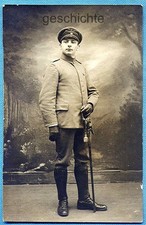 Foto, Offizier in Feldgrau