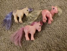 3x My little Pony von 1982 und