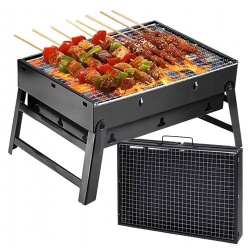 Klappbarer holzkohlegrill bbq - holzkohlegrill,