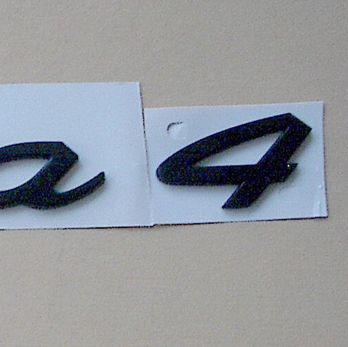 Original porsche schriftzug - porsche, 4