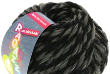 Lana Grossa Ragazza Lei Mouline Fb. 662 schwarz/anthrazit