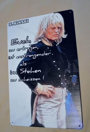 Klaus kinski genie - oder, wahn