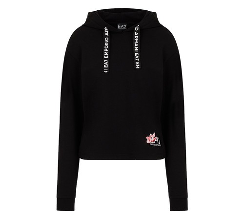 Ea7 damen hoodie mit - hoodie, kapuze