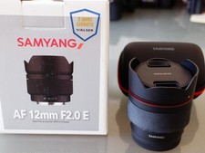 Samyang AF 12mm F2.0 E