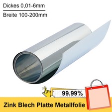 Hochreines 99,99% Zink Blech