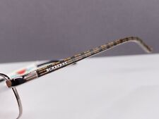 Burberry Brille Damen silber Braun Eckig Karo 8882  NP:113€