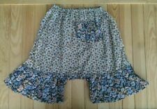 kurze Haremshose Pumphose Pluderhose Upcycling rüschen volants blumen