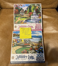 EZ Grip 300 Pc Puzzles Lot of