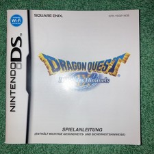 Anleitung Dragon Quest IX Hüter des Himmels Inlay Nintendo DS Club