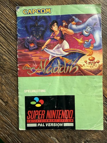 Disney aladdin snes - disney’s,