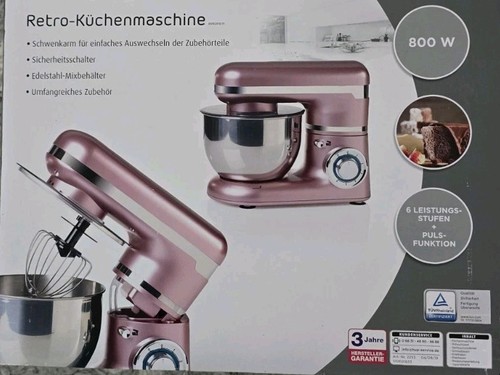 Küchenmaschine retro rosa - retro,
