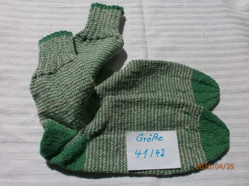 Socken handgestrickt