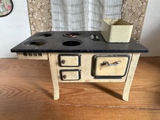 (RB)5025-2528, alter Ofen aus Blech, Spielzeug, Deko, DDR