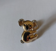Pierre Lang Pin Goldf. Knopfbrosche Anstecknadel Panda