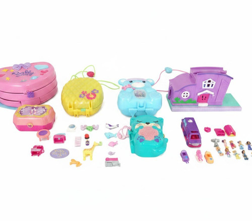 Polly pocket themen park - 6x,