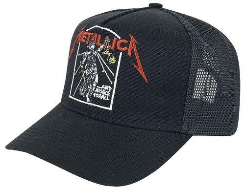 Metallica cap unisex justice - metallica,