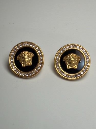 Versace runde ohrstecker - versace,