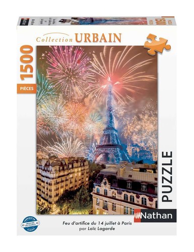 Puzzle 1500 feuerwerk - p,