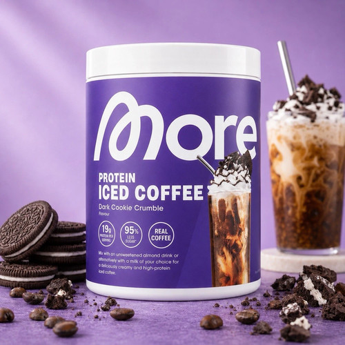 More protein iced coffee 300g - protein,