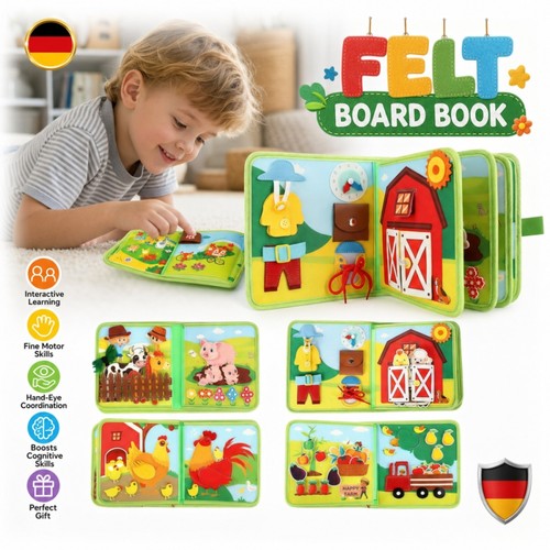 Board filzbuch quiet book - filzbuch,