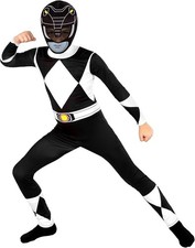 Kids Black Mighty Morphin