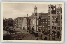 50510216 - Amsterdam Strassenbahn Fahrrad Fluss Fussgaenger