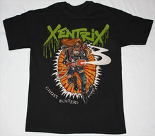 Vtg xentrix band shirt black - xentrix,