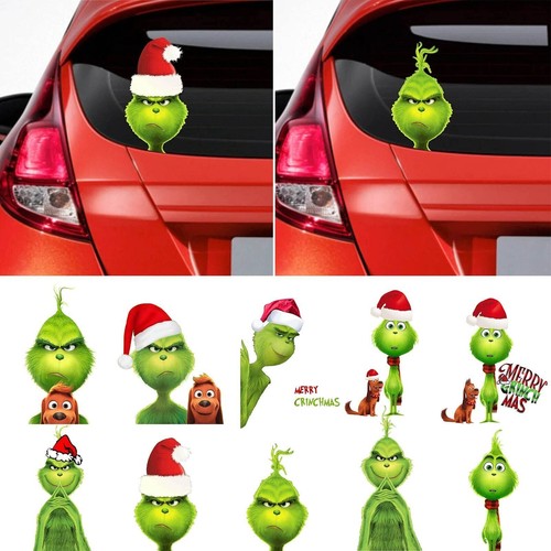 Weihnachten grinch aufkleber - grinch,