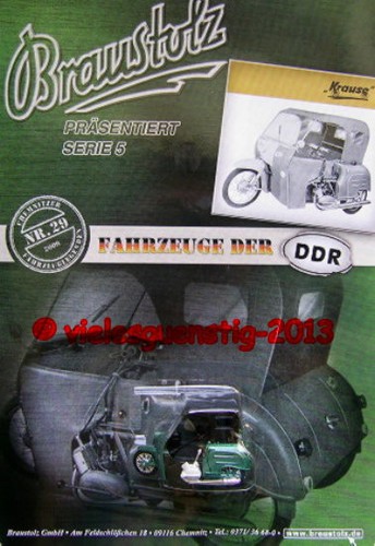 Braustolz ddr pkw modell - ddr, pkw-modell