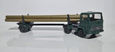 Wiking H0 1:87 LKW MERCEDES 1317 SATTELZUG LANGHOLZTRANSPORT FARBE DUNKELGRÜN