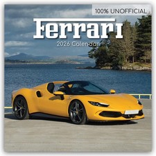 Ferrari 2026 - 16-Monatskalender Gifted Stationery Co. Ltd