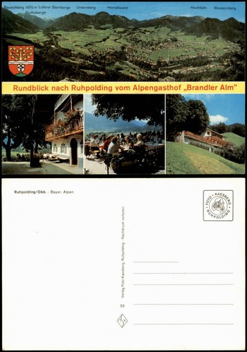 Ruhpolding rundblick nach - ruhpolding,