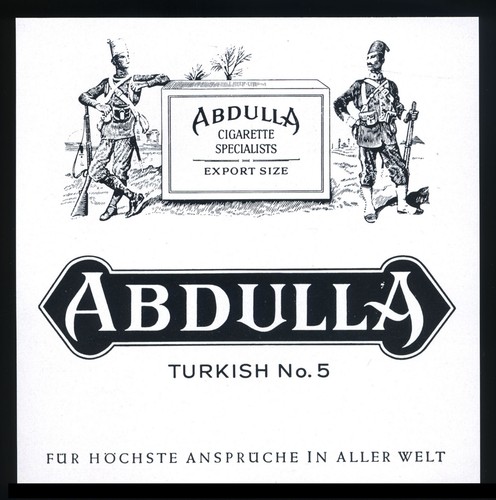 Werbung reklame 1958 - werbung, abdulla