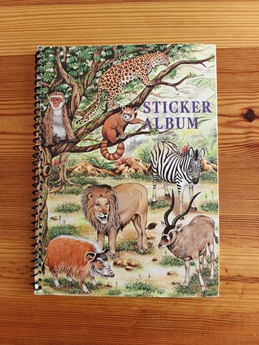 Stickerheft stickeralbum tiere - stickeralbum,