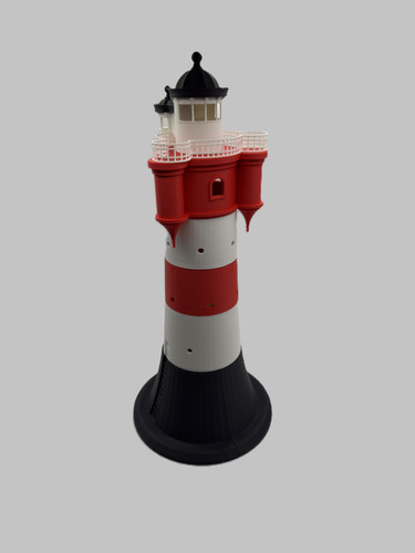 Leuchtturm roter sand - leuchtturm, sand“