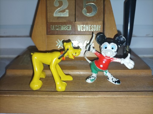Altfiguren mickey und pluto - mickey,