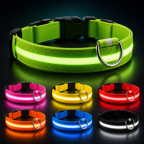 Hundehalsband leuchthalsband - hundehalsband,