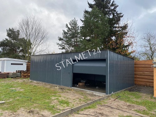 Blechgarage 9x5x2,5m