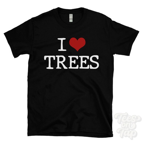 Love trees shirt herz - i,