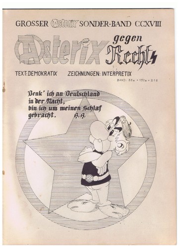 Asterix gegen rechts - rechts,