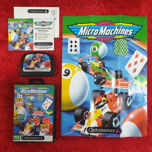 Master system micro machines - master,
