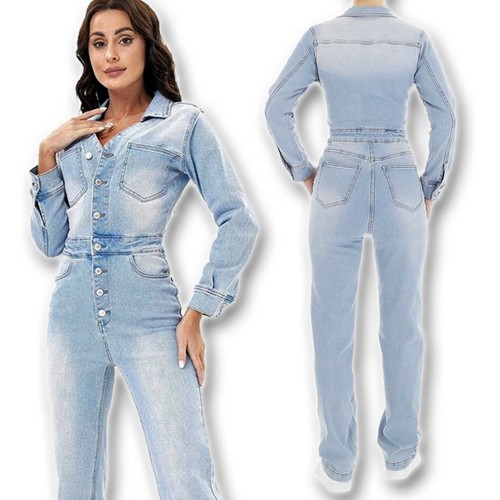 Jeans denim jumpsuit overall - jeans,