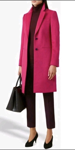 Hobbs damenmantel fuchsia - damenmantel,