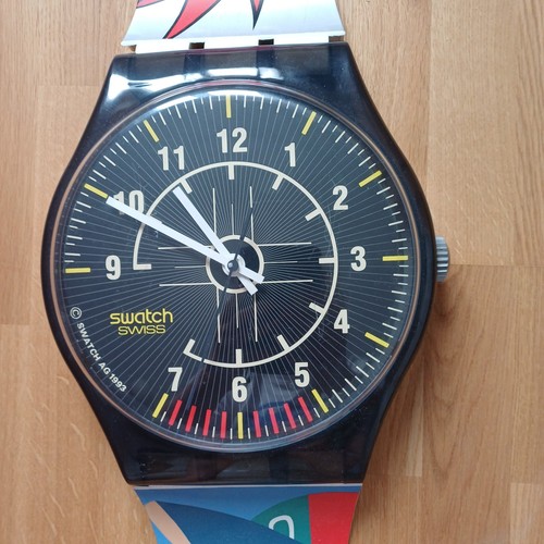 Maxi swatch wanduhr - wanduhr, sky